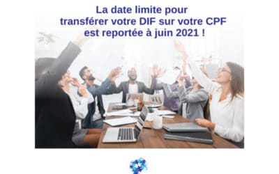 DIF, CPF, Compte formation